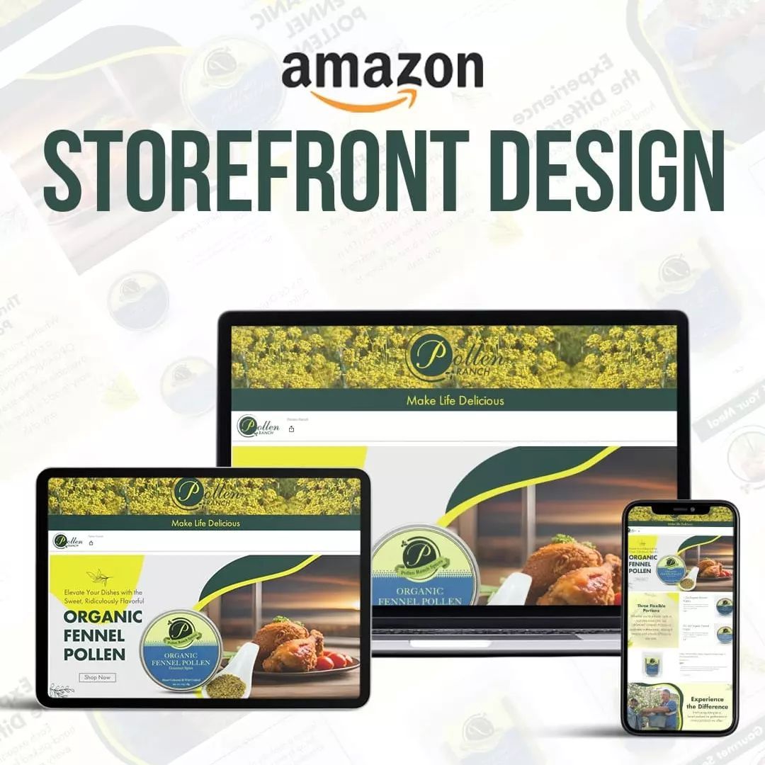 Amazon Storefront design