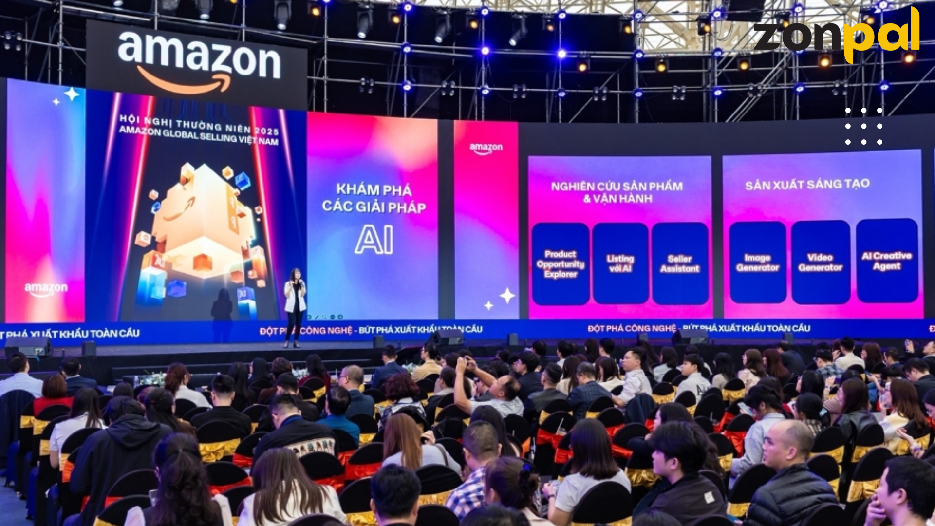 Khám phá các giải pháp AI tại hội nghị thường niên 2025 của Amazon Global Selling Việt Nam