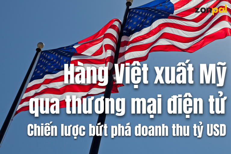Hàng Việt xuất Mỹ qua thương mại điện tử Amazon