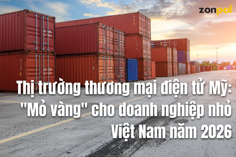 thương mại điện tử xuất khẩu Mỹ