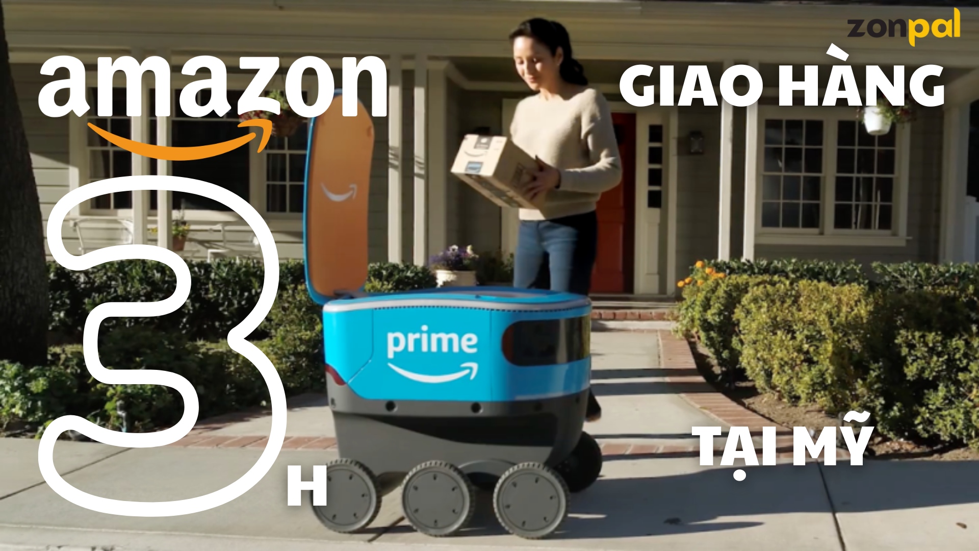Amazon Giao Hàng 3 Giờ Tại Mỹ