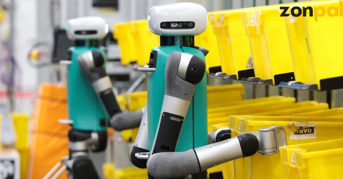 Robot handle the "3D" tasks (Dirty, Dull, and Dangerous) such as lifting heavy pallets.