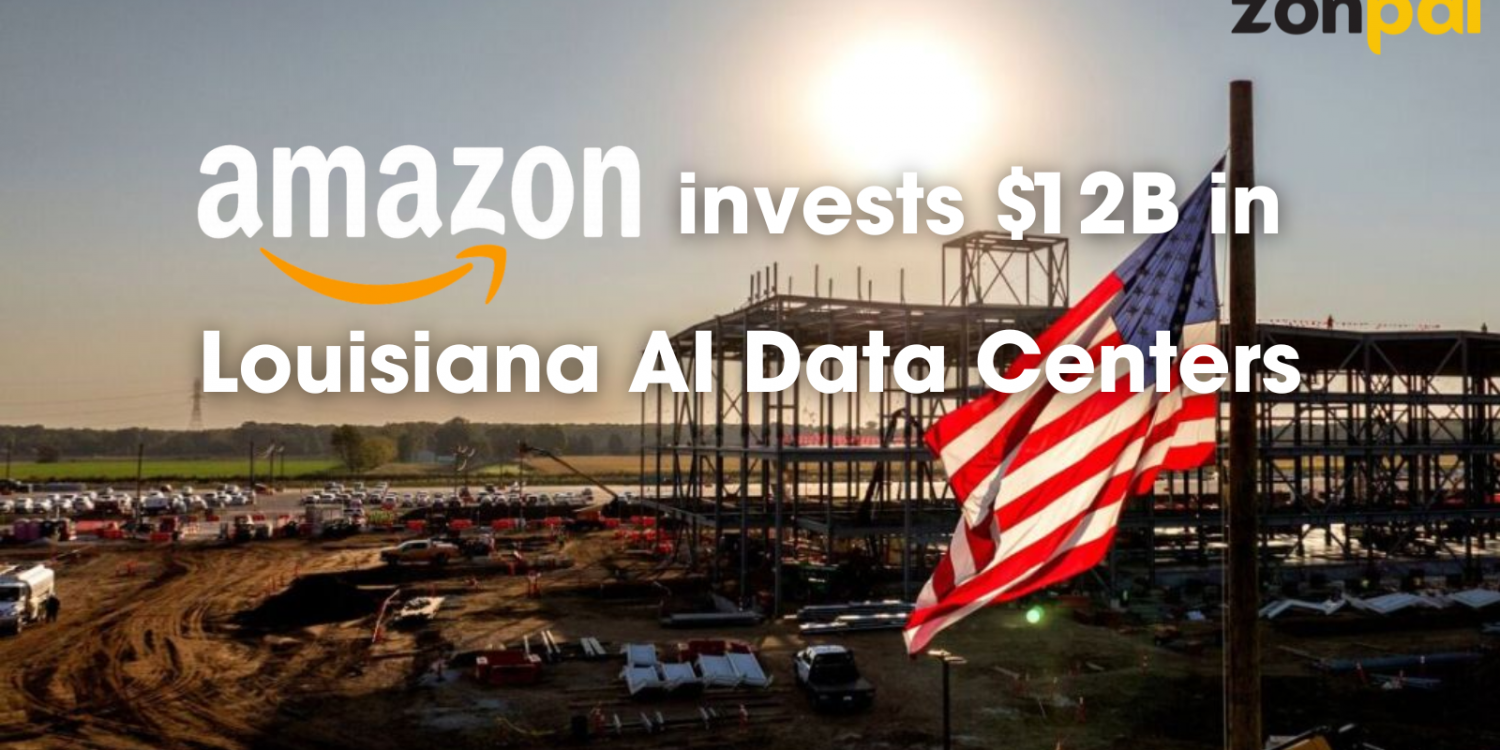 Amazon Invests $12B in Louisiana AI Data Centers