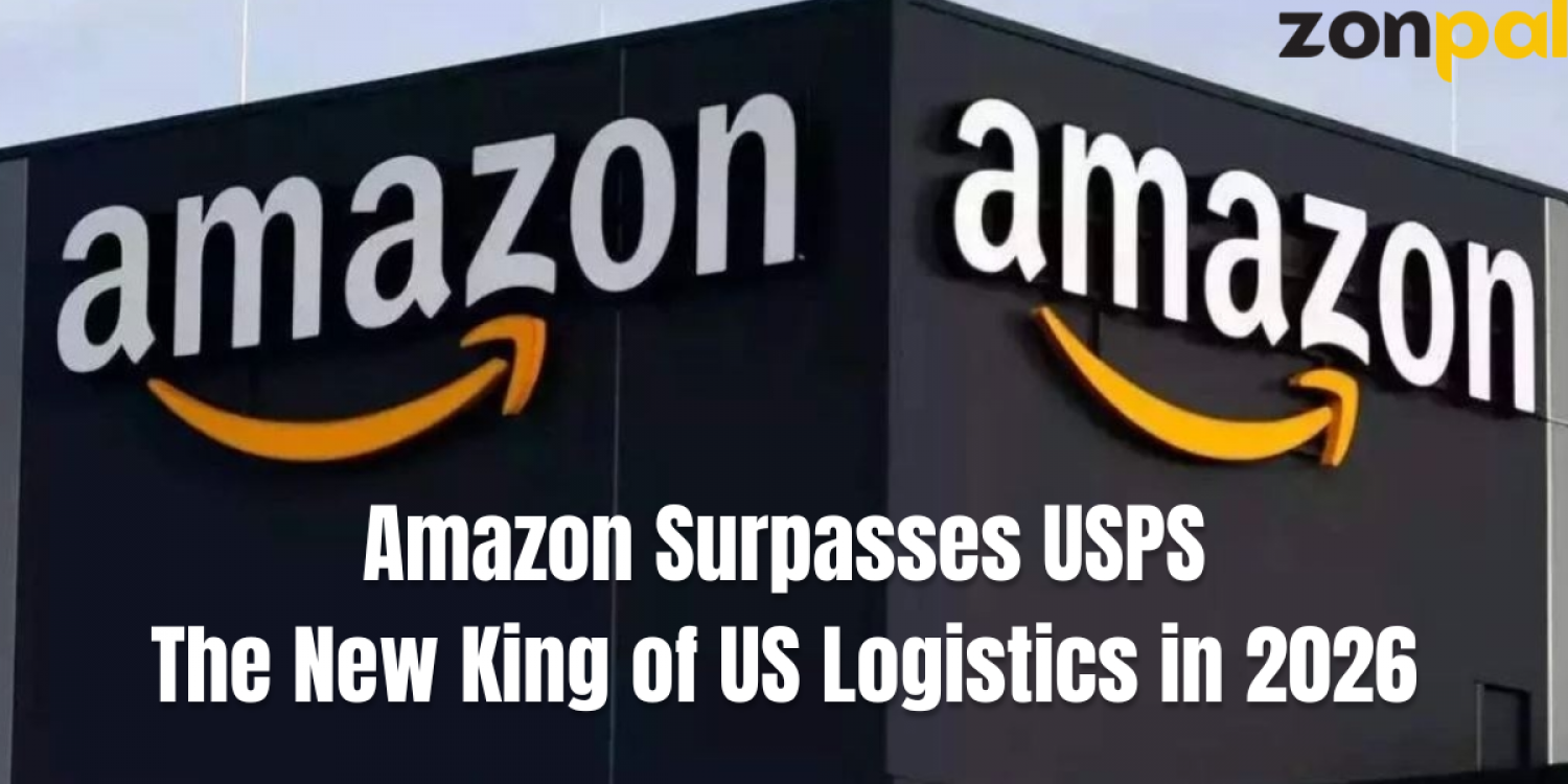 Amazon Surpasses USPS: The New King of US Logistics in 2026